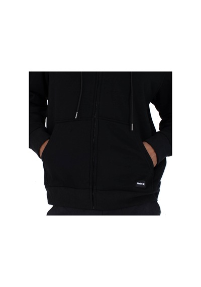 Hurley Hurley Alps 2.0 Zip Hood Erkek Siyah Polar Blk Siyah