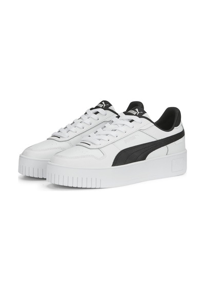 Puma Carina Street Puma White-puma Black-puma 5085 Beyaz
