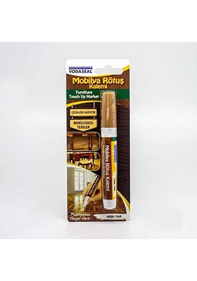 Mobilya Rötuş Kalemi, Meşe Blisterli 0.75 LT - 2.5 LT - 12 KG