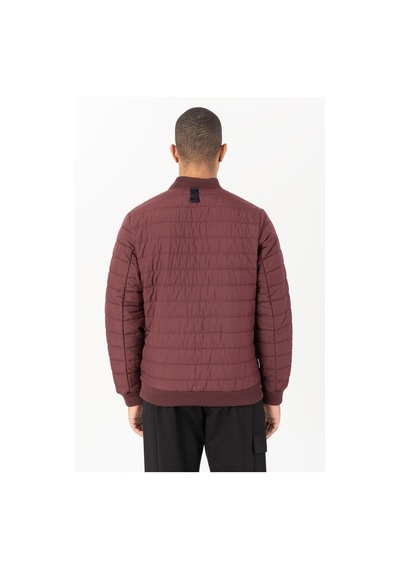 Maraton Sportswear Regular Erkek Hakim Yaka Takma Kol Outdoor Bordo Mont 21741-bordo Bordo