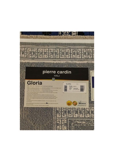 Glorıa Xg01c Lacivert-beyaz Halı Çok Renkli