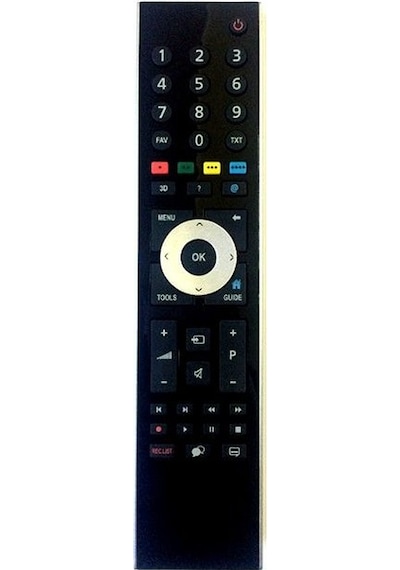 Grundig Beko Arçelik Uyumlu Led Tv Televizyon Kumanda 3D Tuş