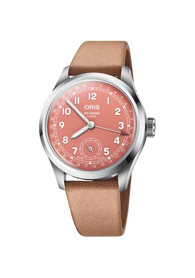 Oris Big Crown Pointer Date Calibre 403 40 Mm Otomatik Saat 01 40 Pembe