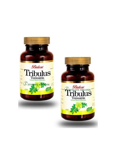 2 Kutu Balen Tribulus Terrestris Demir Dikeni Kapsülü 60 x 620 MG