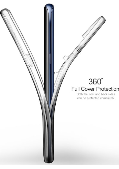 Teknomoda Samsung Uyumlu Galaxy A21S 360 Kilif Seffaf Ön Arka Silikon 470561079