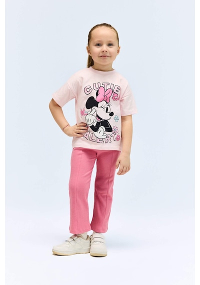 Defacto Disney Mickey & Minnie 2'li Takım Kısa Kollu Tişört Fitilli Kaşkorse Beli Lastikli Tayt Kız Bebek E4 Pembe Defacto Disney Mickey & Minnie 2'li Takım Kısa Kollu Tişört Fitilli Kaşkorse Beli Lastikli Tayt Kız Bebek E4 Pembe
