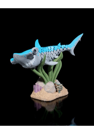 Hareketli Çekiç Balığı 17x8cm