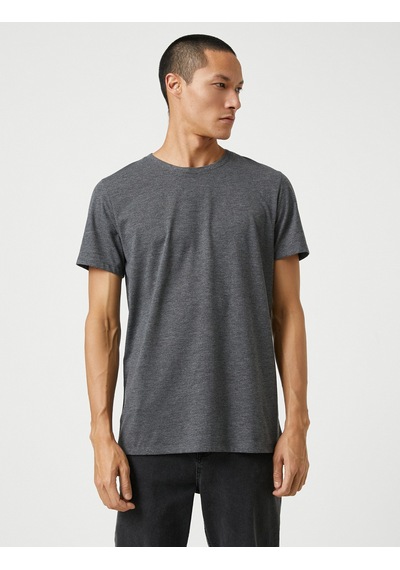 Koton Basic Tişört Slim Fit Bisiklet Yaka Kısa Kollu Pamuklu Gri 3sam10057hk 3sam10057hk031 Gri Koton Basic Tişört Slim Fit Bisiklet Yaka Kısa Kollu Pamuklu Gri 3sam10057hk 3sam10057hk031 Gri