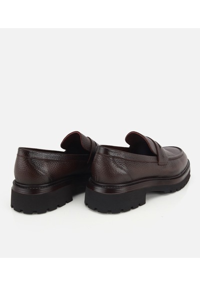 Hotiç Erkek Deri Kahverengi Yumuşak Dokulu Kalın Tabanlı Günlük Loafer 02ayh333850a480 02ayh333850a480