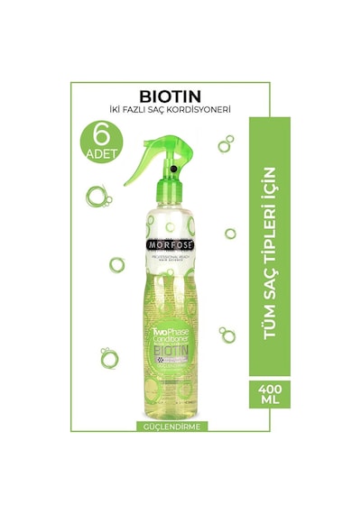 Morfose Biotin Sıvı Saç Kremi 400 Ml 6 Adet