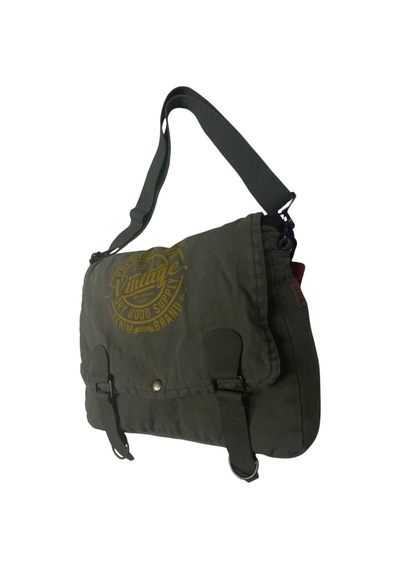 Old Cotton Cargo Vintage Salaş Kaliteli Unisex Günlük Gezi Kamp Okul Postacı Omuz Çantası San Diego 32 Cm X 25 Cm Haki - Haki Old Cotton Cargo Vintage Salaş Kaliteli Unisex Günlük Gezi Kamp Okul Postacı Omuz Çantası San Diego 32 Cm X 25 Cm Haki - Haki