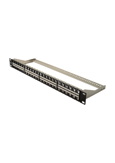 Digitus Dn-91424 48 Port Boş Patch Panel Zırhlı Keystone Jack Ta
