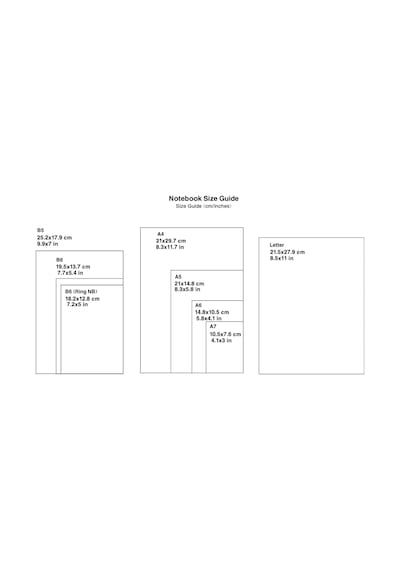 Muji Aylık Planlayıcı- Montly Planner Krem