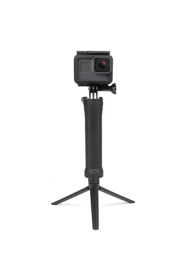 Ayex 3 Ü 1 Arada Katlanabilir Selfie Stick Tripod Uzatılabilir Kol, Kamera Tutacağı Ve Mini Tripod -
