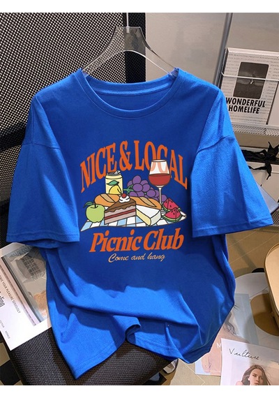 Noıssey Urban Pop Graphic Kadın Tişört Koleksiyonukod 5314 Saks