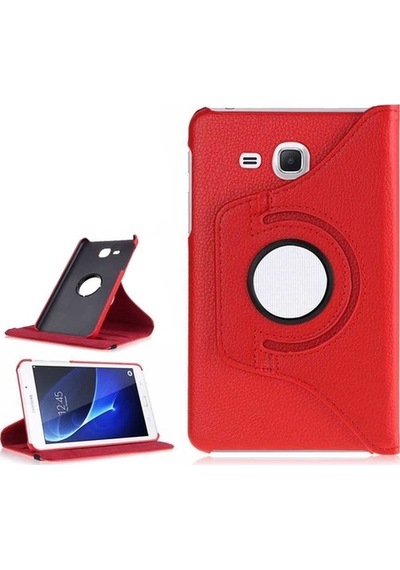 Samsung Uyumlu Galaxy Tab E 9.6 T560 T563 T565 Kılıf 360 Dönebilen Stand