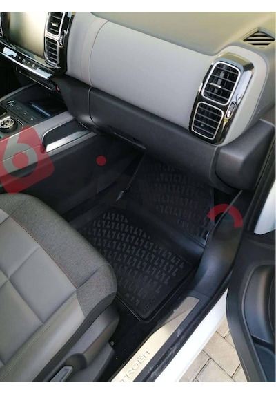 Citroen C5 Aircross 2019 Ve Sonrası Paspas Ve Alt Bagaj Havuzu Se Siyah