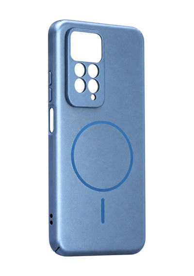 Xiaomi Redmi Note 11 Pro Mika Pc Magsafe Kapak - Açık Mavi Çok Renkli