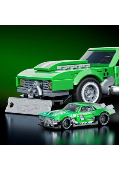 Hot Wheels Speed Serisi Yapı Oyuncağı Seti, 289 Parça Açık Mavi