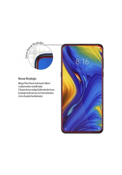 Blogy Flexi Nano Xiaomi Mi Mix 3 Ekran Koruyucu