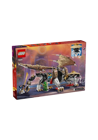 LEGO® NINJAGO Usta Ejderha Egalt 71809 8+ Yaratıcı Oyuncak Yapım Seti - 532 Parça