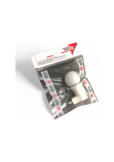 Tek-iş Açma Kapama Anahtarlı Duy Fişli E-27 Anahtarlı + Ampul E-27 1 W Renkli Pst