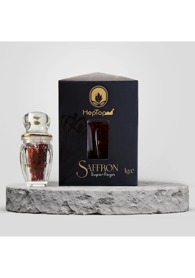 Heptop Safrron İran Safranı Süper Negin Safran 1 G