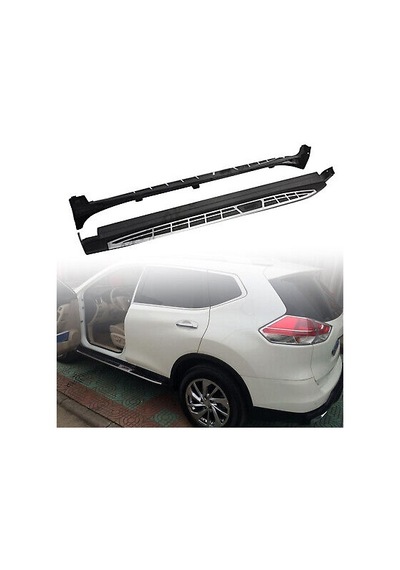 Nissan X-trail Uyumlu 2014-2021 Yan Basamak Koruma Yan Basamak Square Stil