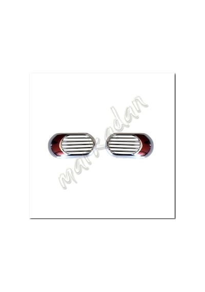 Db Chrome Fiat Fiorino Sinyal Çerçevesi 2008 Sonrası 2 Prç. Abs K