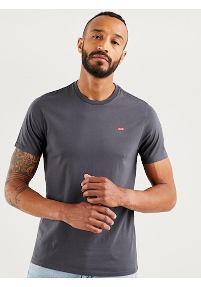 Levi's Erkek Antrasit Bisiklet Yaka Tshirt 56605-0109-2314 Siyah