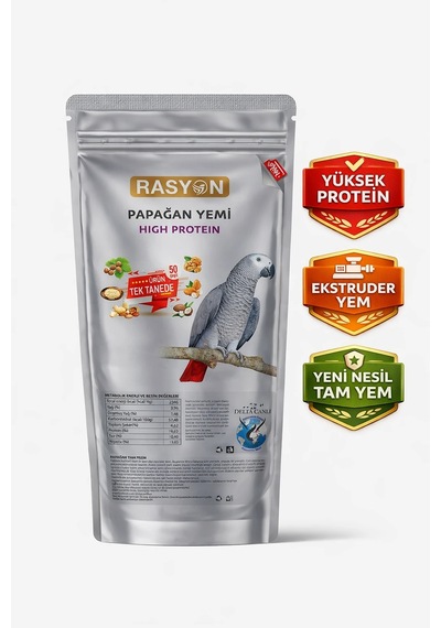 Rasyon High Protein Papağan Yemi - 250 Ml