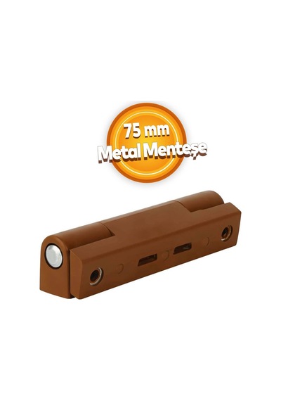 Pvc Pimapen Pencere Menteşesi Metal 75 Mm Açık Kahverengi Diğer
