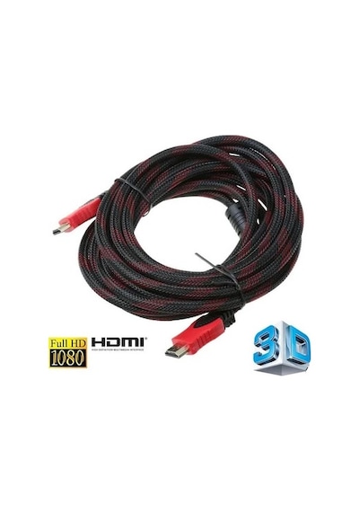 4877 Hdmi Kablosu 15 Metre Lcd Laptop 4k Fhd Ara Bağlantı Erkek
