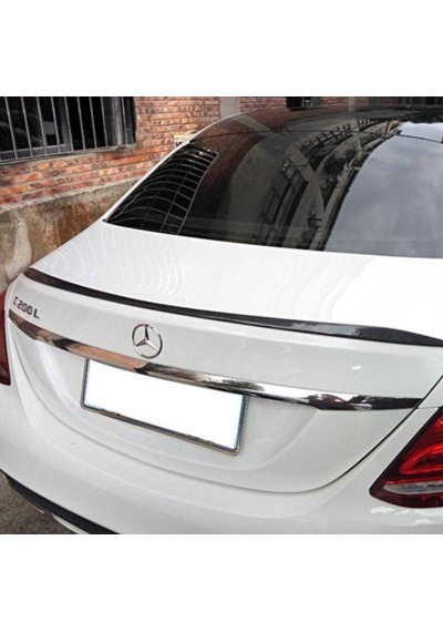 Mercedes W205 C63 Spoiler İnce Model. Abs Plastik Parlak Siyah