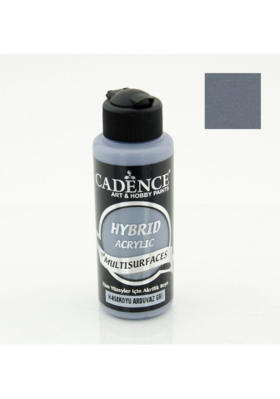 Hybrid Akr. Multisurfaces H-058 Koyu Arduvaz Gri 120ml Karışık, Çok Renkli