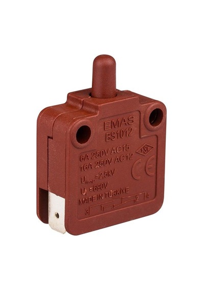 Ani Hareketli 1NO+1NC BS Serisi Buton Switch