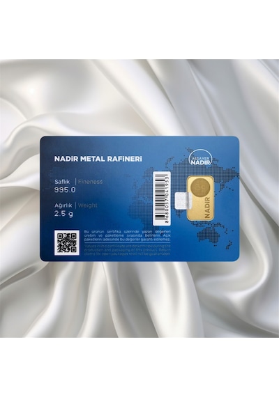 Leva Gold 2.5 Gr 24 Ayar Nadir Gram Altın