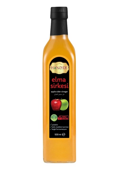 Hanzade Bitkisel Elma Sirkesi 500 ML