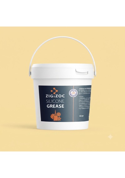 Zıg&zoc Silikon Gres Şeffaf O-ring Plastik-metal Yağlama - 100 Gr