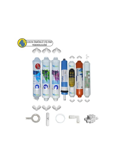 Pws Kapalı Kasa Su Arıtma Cihazı Uygun Sertifikalı 7lı Pallas Mebran Purefer+b12 Alkali+mineral Set