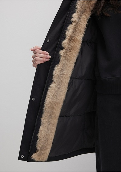 Mavi - Siyah Parka 1110786-900 Siyah
