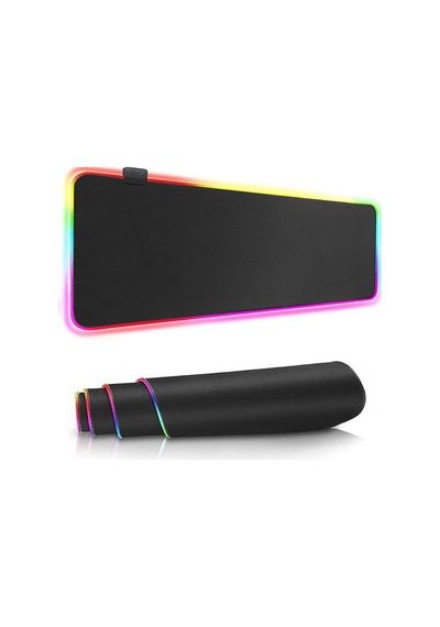 Rgb Masa Üstü Büyük Mouse Pad Şık Işıklı Mouse Pad Masanızı Özelleştirin 7 Renk