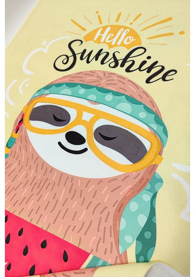 Hello Sunshine Dijital Baskılı 70x140 Cm Çocuk Plaj Havlusu