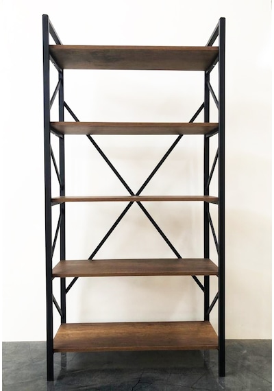 Metingüneşmobilya Güneş Metal Dekoratif Ahşap Kitaplık 90X180 Cm Metingüneşmobilya Güneş Metal Dekoratif Ahşap Kitaplık 90X180 Cm