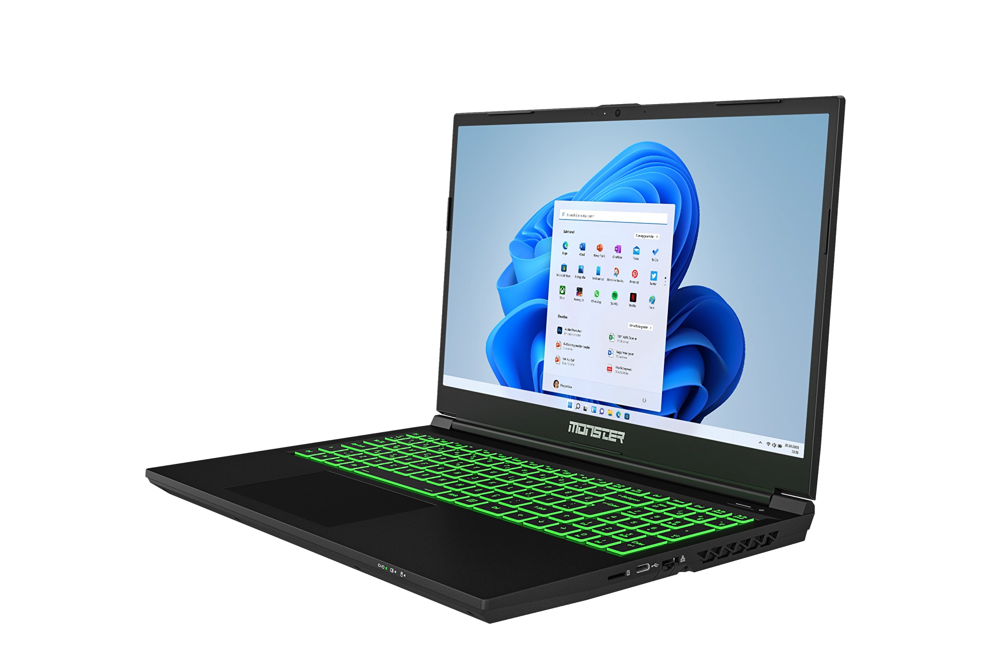 Monster Abra A5 V21.8.11 Core 7 250H 12 GB 512 GB SSD RTX4050 15.6" W11H Dizüstü Bilgisayar
