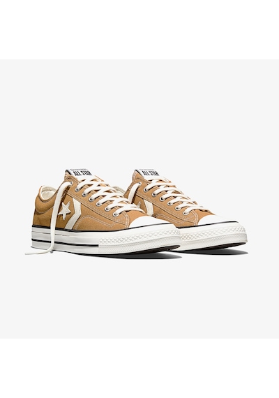Converse Star Player 76 Unisex Sarı Sneakera16016c Kahverengi