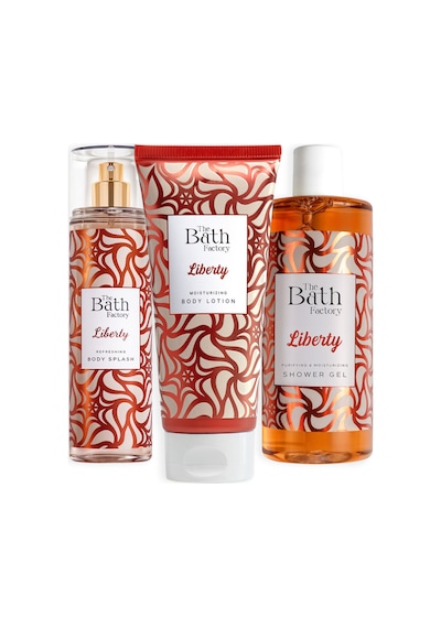 The Bath Factory Liberty Duş Jeli + Liberty Vücut Spreyi + Liberty Vücut Losyonu Lavanta
