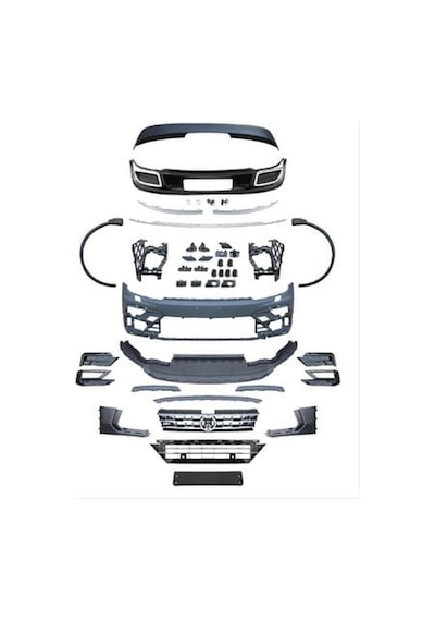 Tiguan 2016-2021 İçin Uyumlu Yedek Parça R-line Body Kit Ön Tamp