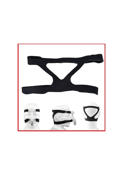 Cpap & Bpap Oksijen Maskesi için Elastik Kemer Bandaj