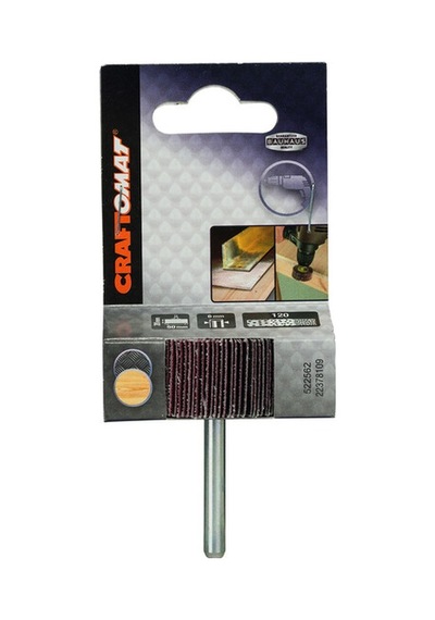Craftomat Flap Zımpara Çapı:50x20 Mm 120 Kum